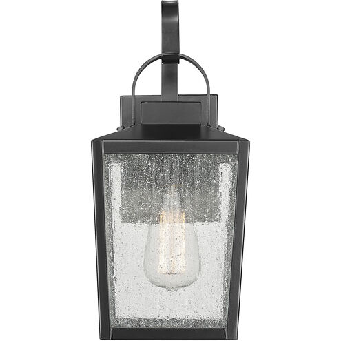 Devens 1 Light 17.88 inch Powder Coated Black Outdoor Wall Sconce